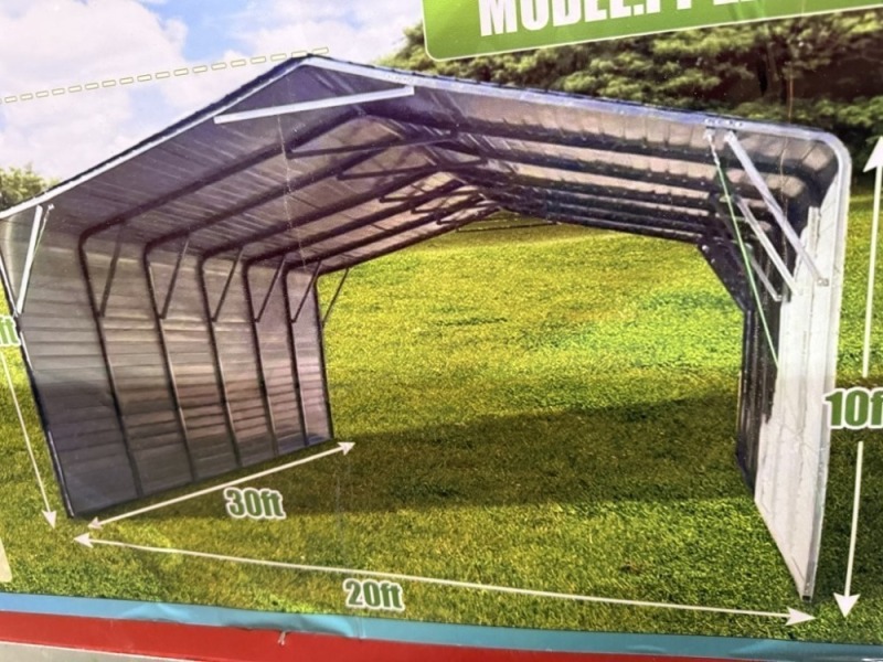 2026 Future FT-ZP20 Steel Garage Carport
