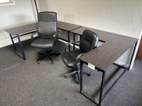 L-Shaped Desks & Office Chairs