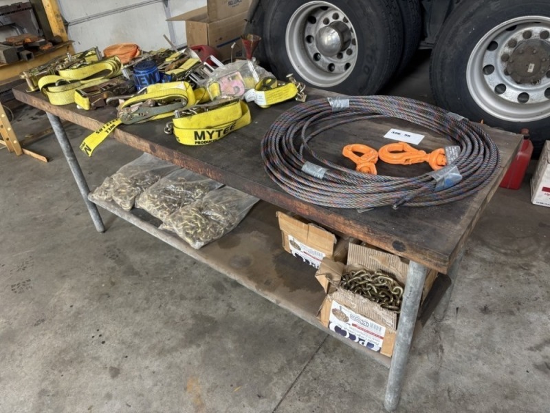 Tie Down Straps, Wire Rope & Chains