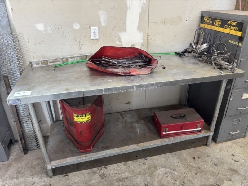 Duke Metal Work Table