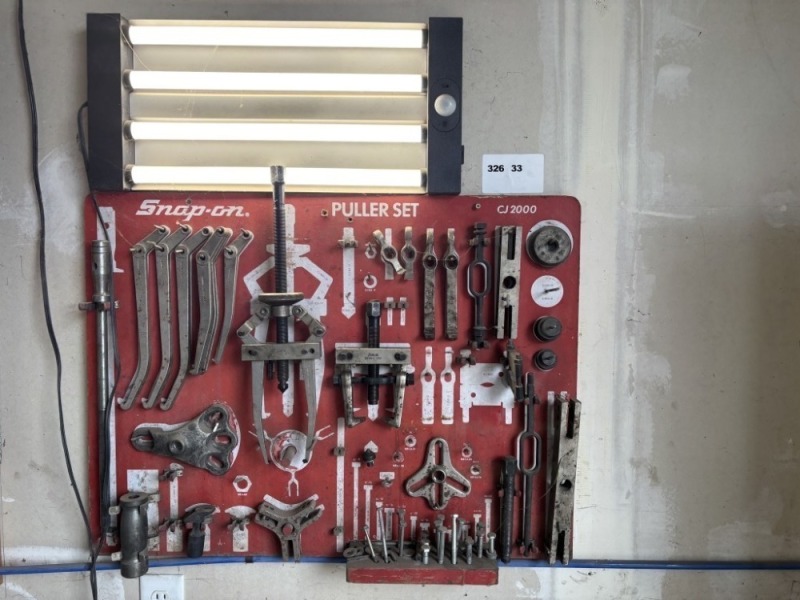 Snap-On CJ2000 Puller Set w/Tool Board