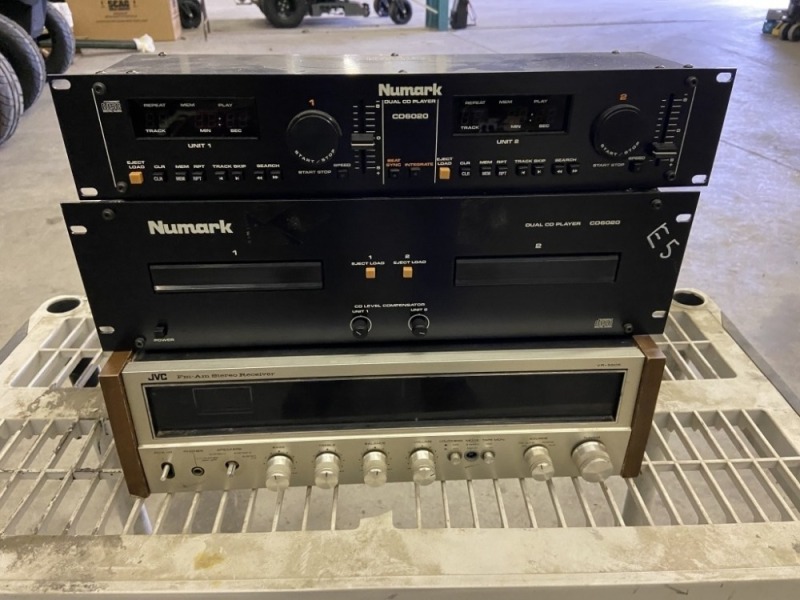 Stereo Receiver & Dual CD Player