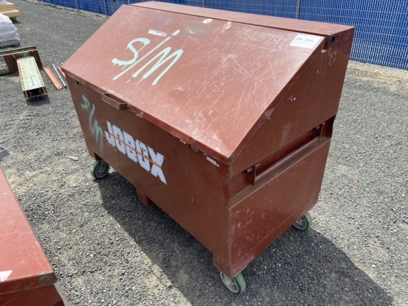 Jobox Portable Slope Lid Jobsite Box