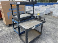 Rubbermaid Brute Utility Carts, Qty. 3