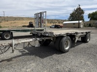 T/A Flatbed Pup Trailer