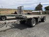 T/A Flatbed Pup Trailer