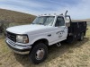 1993 Ford F350 XLT 4X4 Flatbed Truck