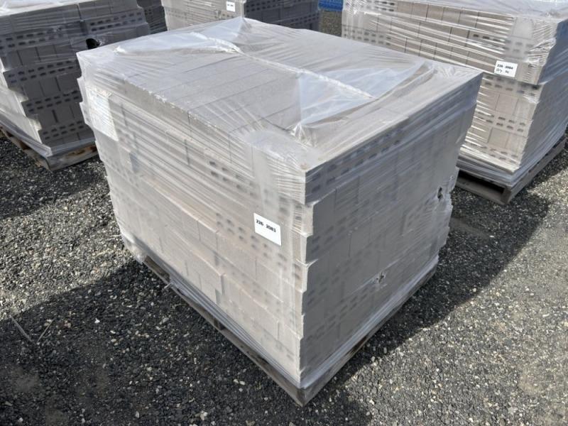 Redondo Gray Clay Blocks, Qty. 261