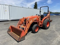 2017 Kubota L3301 4WD Utility Tractor