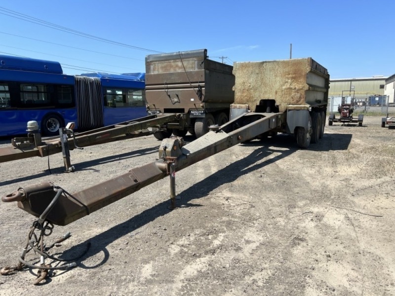 1995 Beall Tri-Axle Pup Trailer