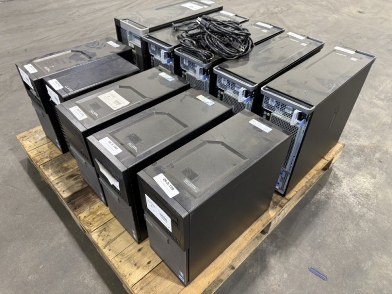 Dell Desktop Computers, Qty. 10