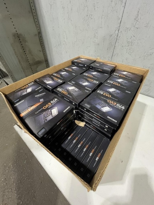 Samsung EVO SATA SSD's & NVMe M.2 SSD's