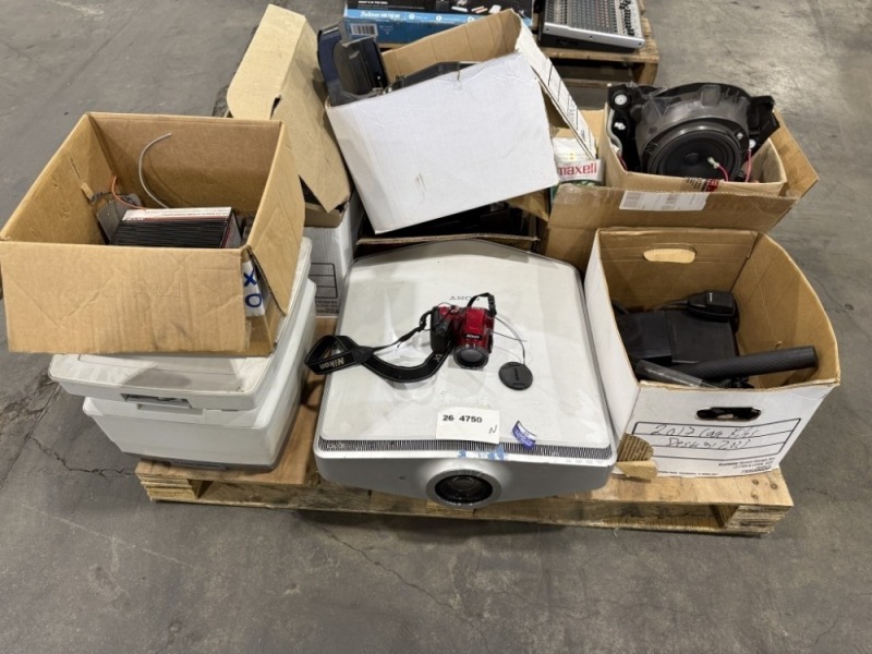 Nikon Camera, Sony Projector & CB Radios