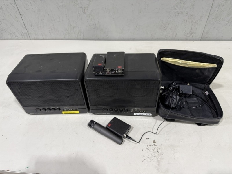 Yamaha MS202 II Monitor Speakers, Qty. 2