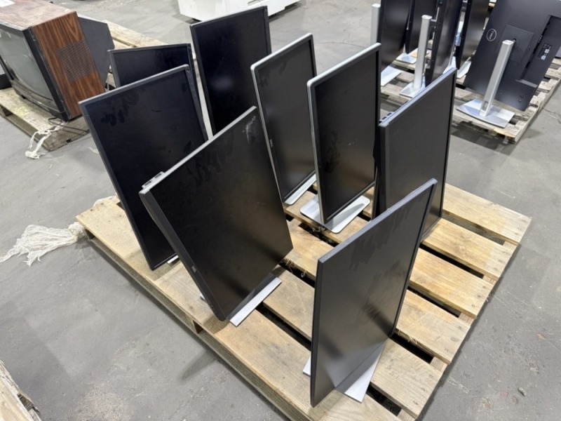 Dell Computer Monitors, Qty. 8