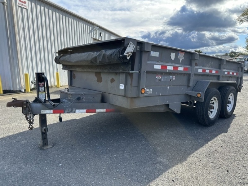 2011 PJ Dump Bed Utility Trailer