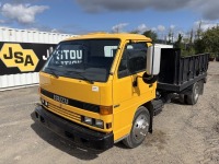 1989 Isuzu NPR Flatbed Truck