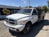 2008 Dodge Ram 3500 HD 4X4 Flatbed Truck