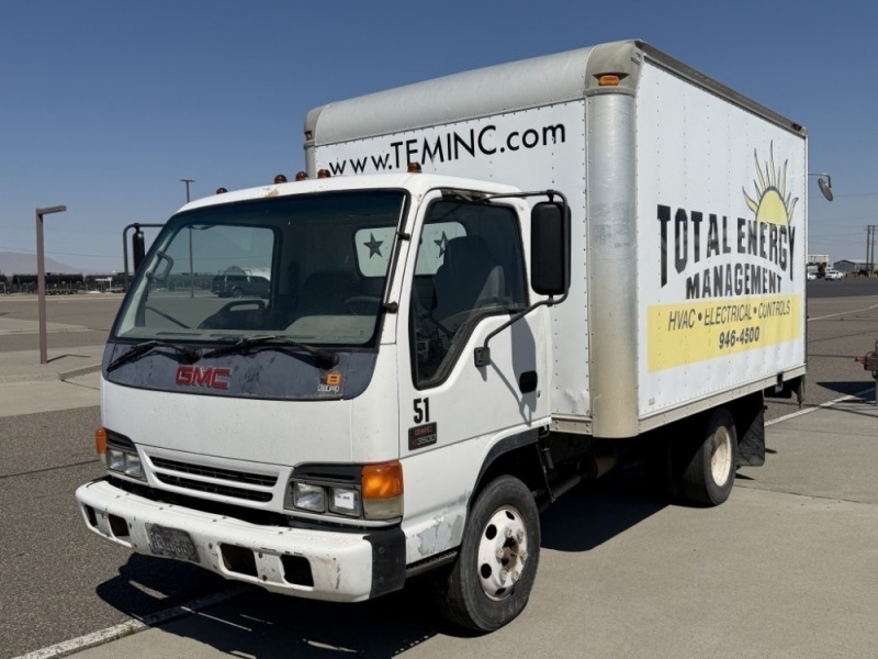 2001 GMC W3500 Box Truck
