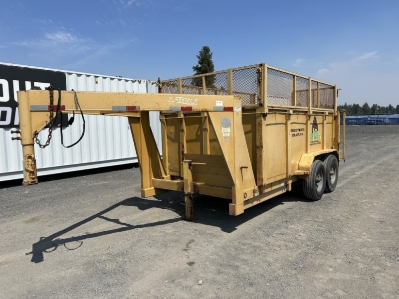2004 Titan DB1507 T/A Dump Trailer