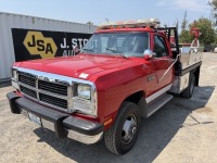 1993 Dodge Ram 3500 4X4 Brush Truck