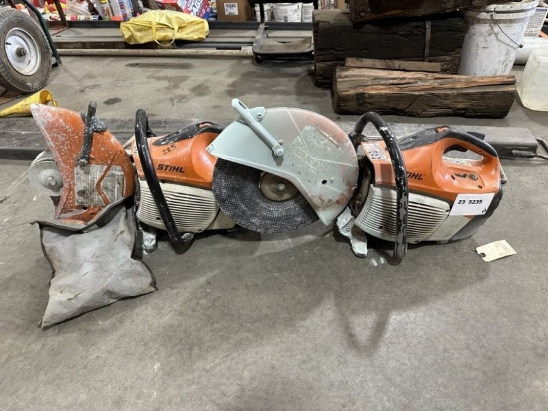 Stihl TS420 Cut Off Saws, Qty. 2