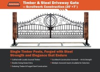 2026 EarthyGrounds Timber & Steel Gate