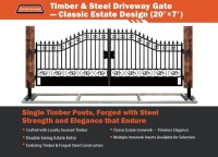 2026 EarthyGrounds Timber & Steel Gate