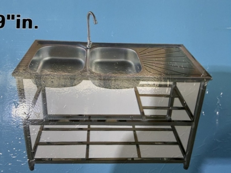 2026 Stainless Steel Double Sink