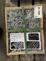 2026 Silver Manganese Steel Safety Chain