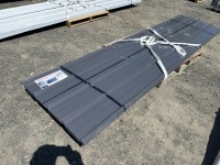 2026 Grey 12' x 3' Metal Roof Panels, Qty. 30