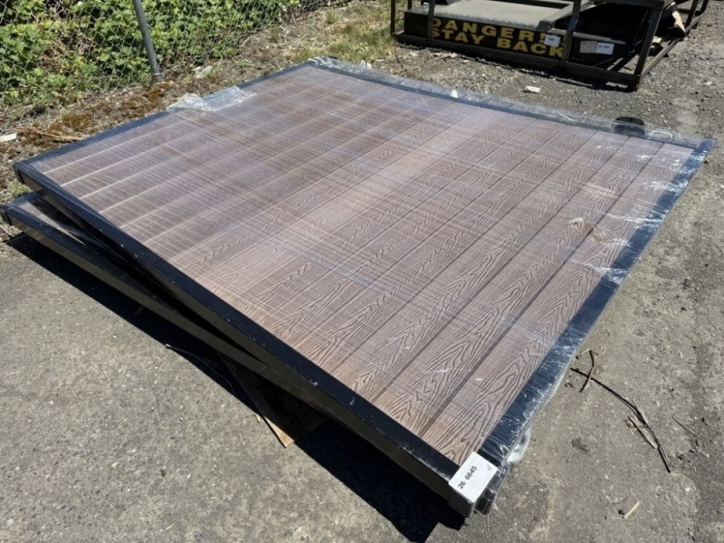 2026 Equippro 14' Wood / Plastic Double Door