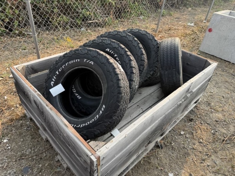 BFGoodrich LT245/75R16 AT Tires, Qty. 4