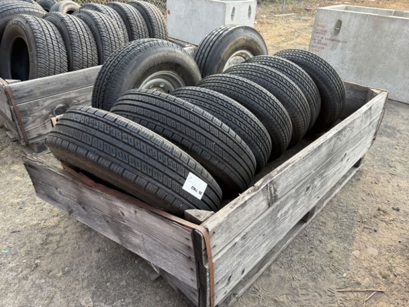 ST/235/80R16 & ST205/75R15 Tires Qty. 9