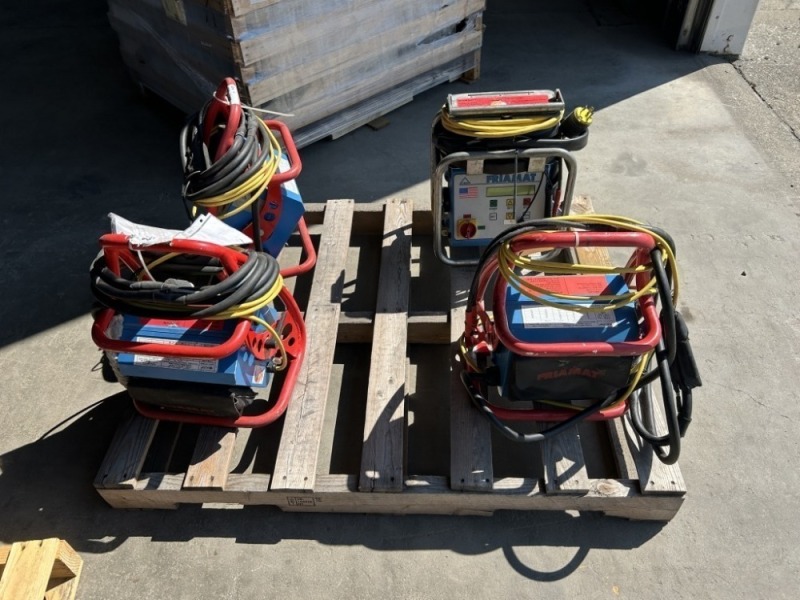 Friamat Electrofusion Processors, Qty. 4