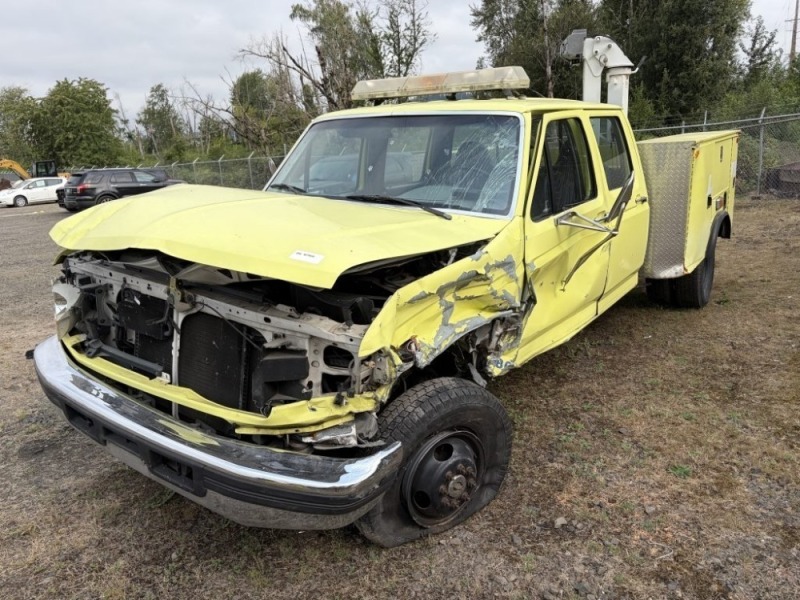1996 Ford F350 Crew Cab 4X4 Service Truck
