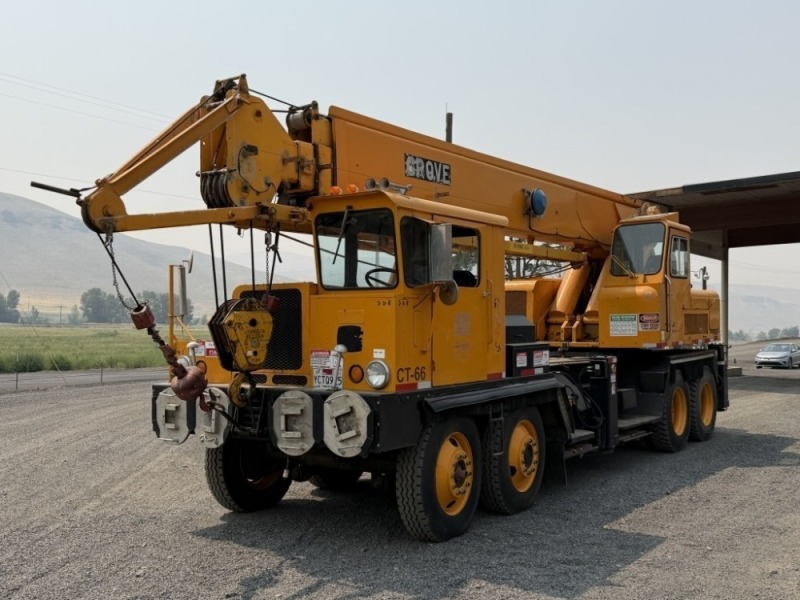 1966 Grove TM225T 8X4 Truck Crane