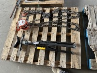 Fold-A-Jack Pipe Stand & CM Chain Hoist