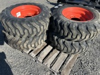10-16.5 Equipment Tires w/Wheels, Qty. 4