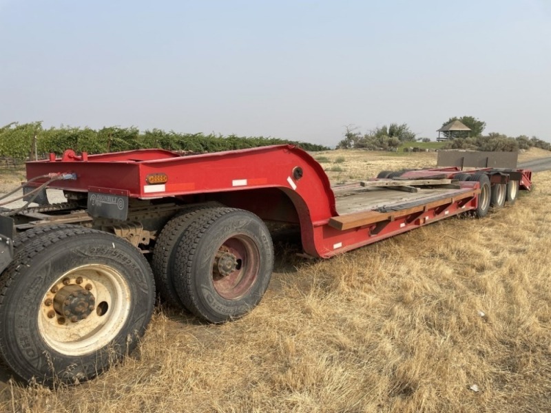 1957 Peerless M1P20 Tri-Axle Lowboy Trailer