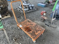 Utility Lift Table Cart