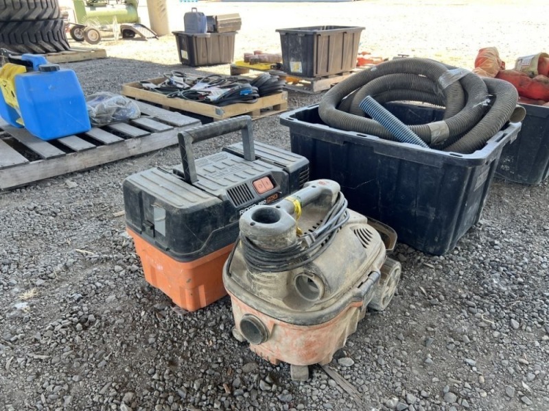 Ridgid Wet/Dry Vacuums, Qty. 2