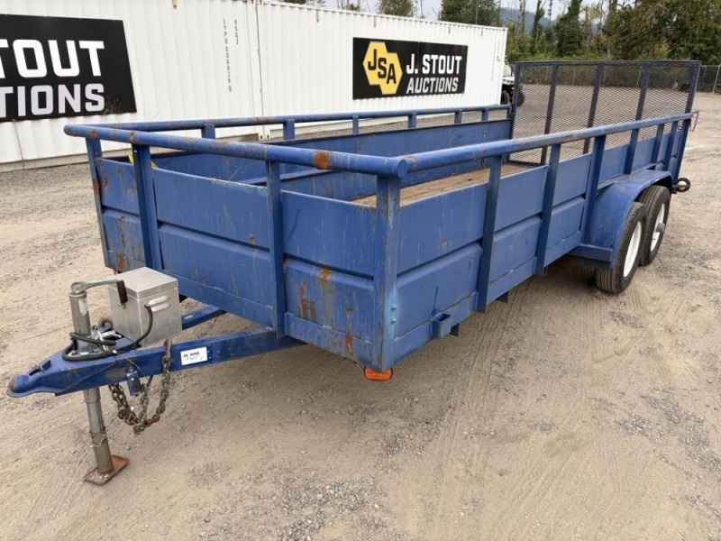 1996 Big Tex Vanguard 18' T/A Utility Trailer