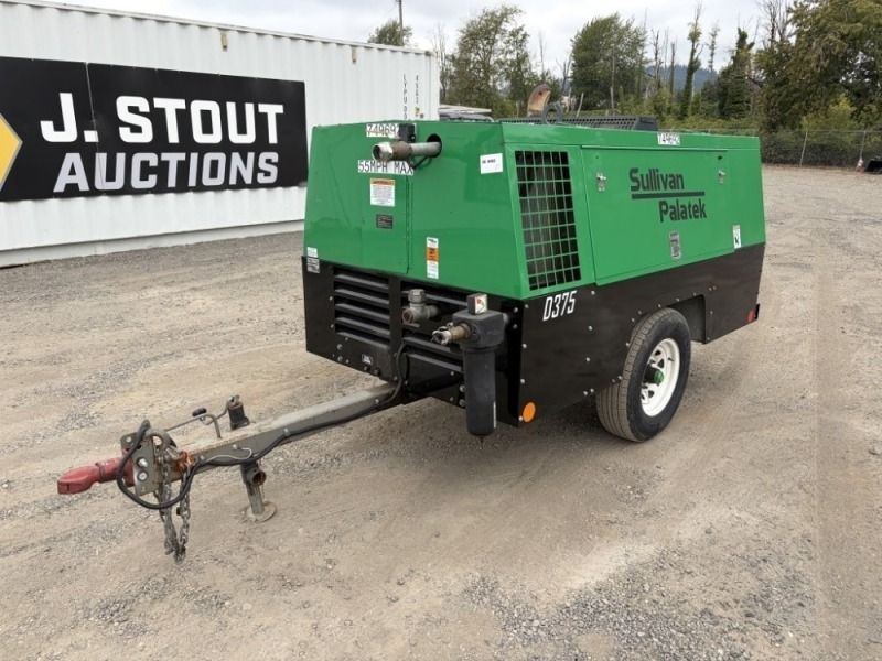 Sullivan Palatek D375 Towable Air Compressor
