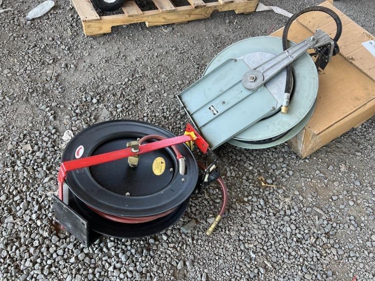 Hose Reels w/Air Hoses, Qty. 2