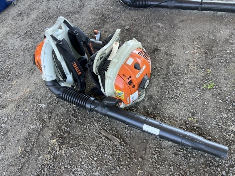 Stihl Backpack Blowers, Qty. 2