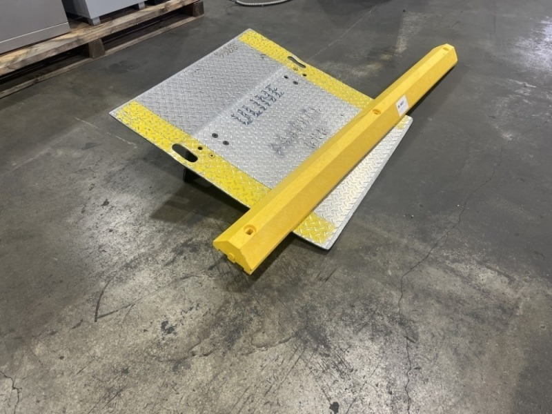 ULINE Steel Docking Plate & Parking Curb