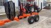 2024 WeMax RT06 Self Loading 6 Ton Log Trailer Kit - 10