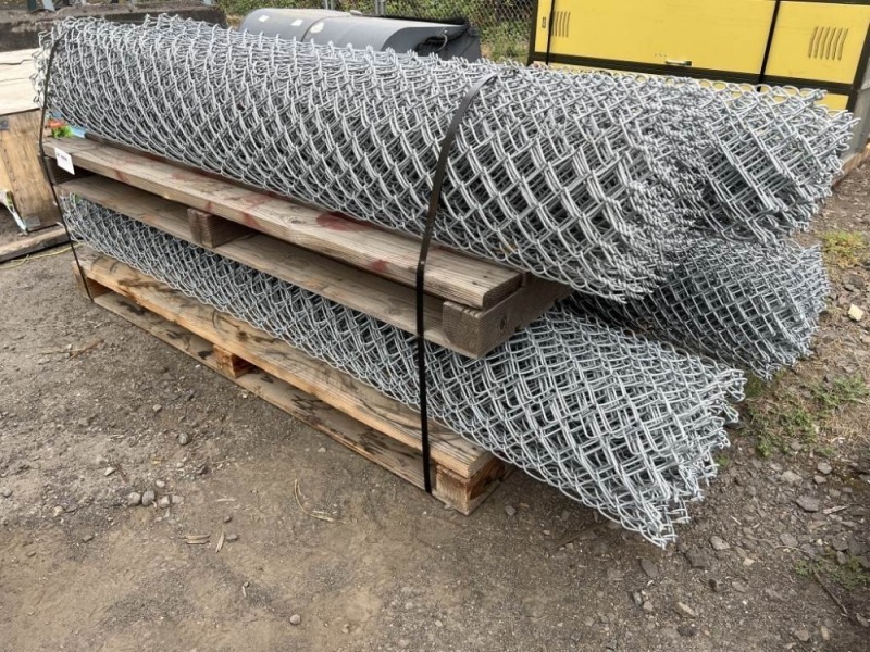 Chain Link Fencing, Qty. 4 Rolls