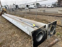 30' Galvanized Pedestals, Qty. 3